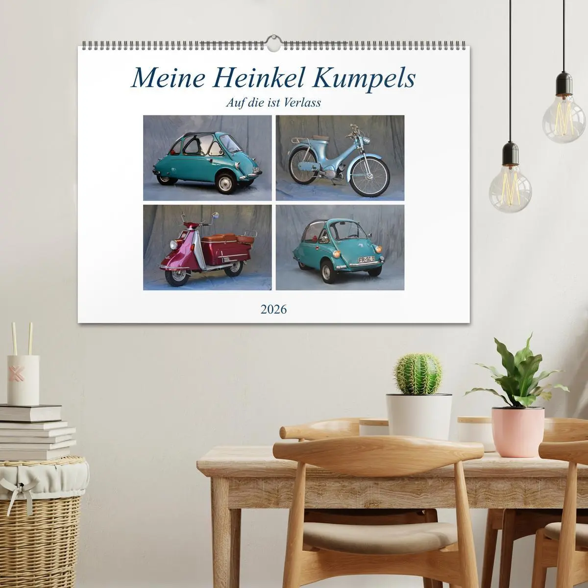 Bild: 9783457879610 | Meine Heinkel Kumpels (Wandkalender 2026 DIN A2 quer), CALVENDO...