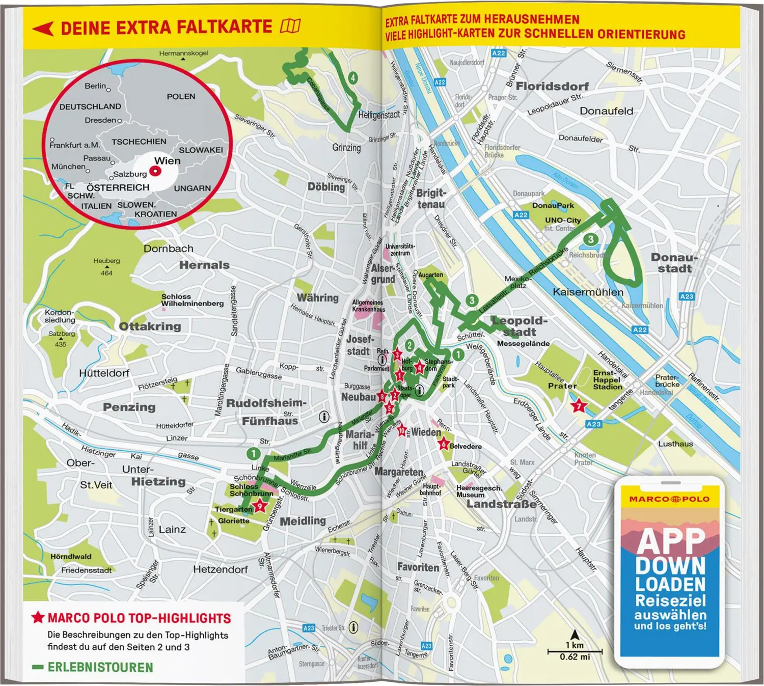 Bild: 9783829739610 | MARCO POLO Reiseführer Wien | Benjamin Breitegger (u. a.) | Buch