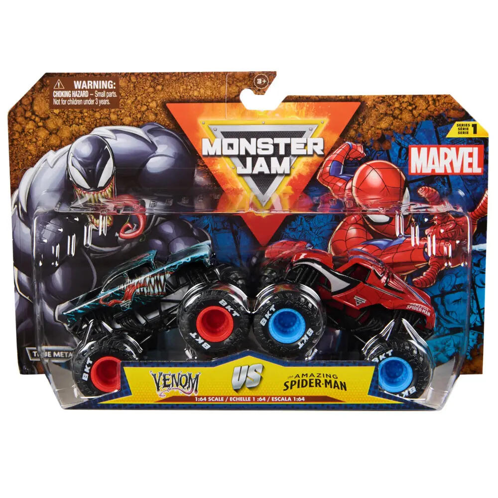 Cover: 681147049710 | MNJ 2-Pack 1:64 Spider-Man vs. Venom | Karton | 70497 | Deutsch | 2025