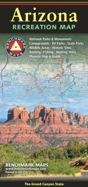 Cover: 9780783499710 | Arizona Recreation Map | (Land-)Karte | Englisch | 2024