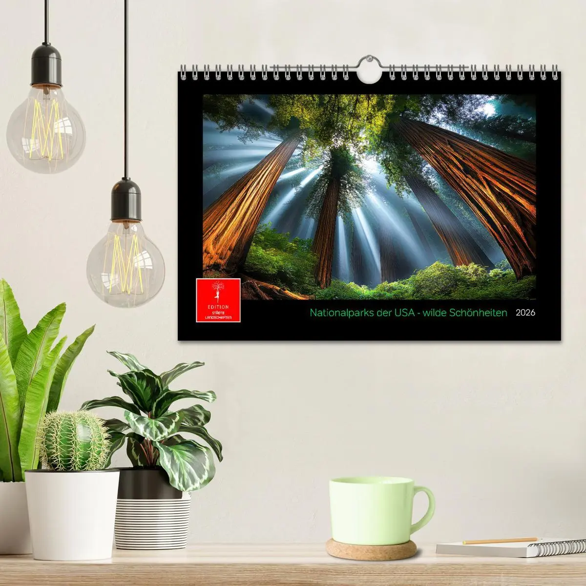 Bild: 9783457249710 | Nationalparks der USA - wilde Schönheiten (Wandkalender 2026 DIN A4...