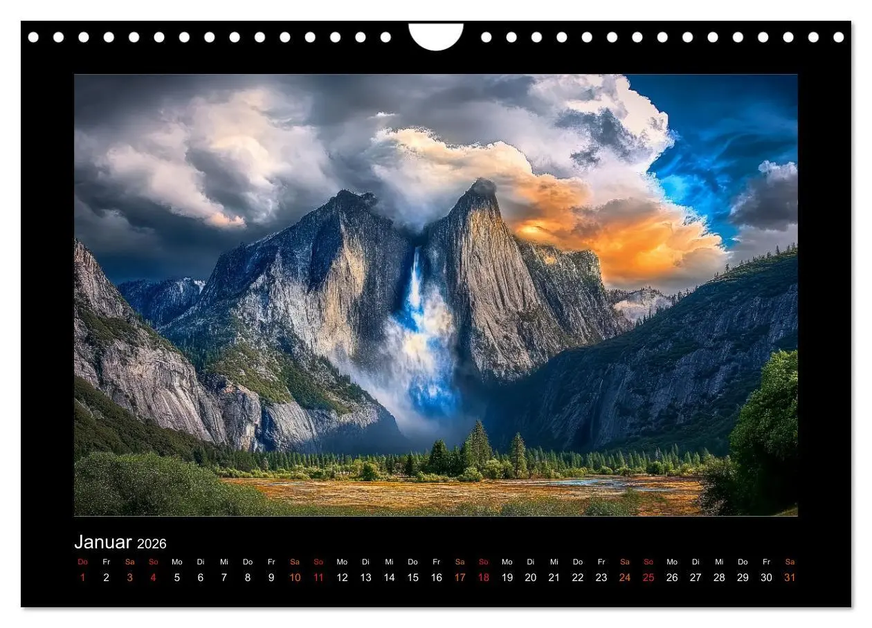 Bild: 9783457249710 | Nationalparks der USA - wilde Schönheiten (Wandkalender 2026 DIN A4...