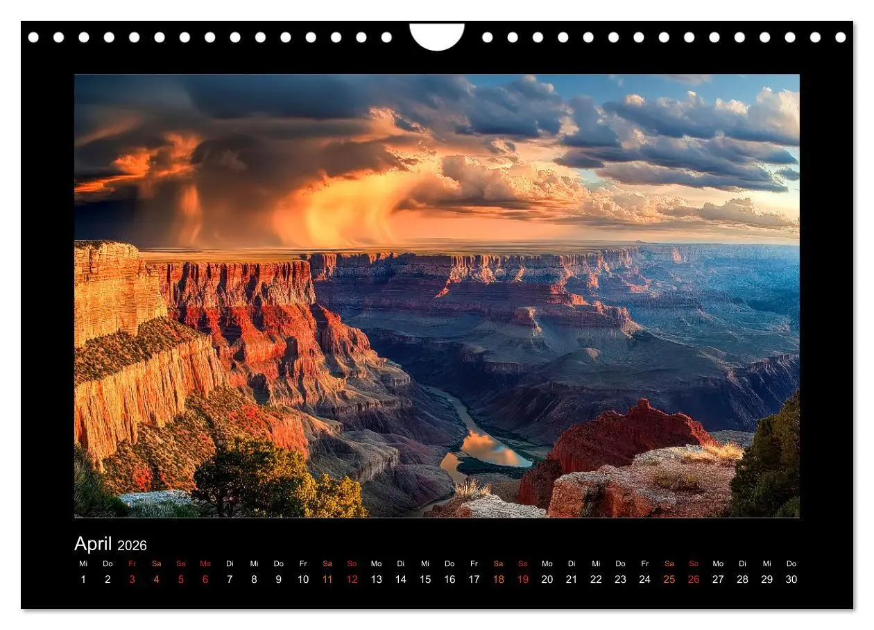 Bild: 9783457249710 | Nationalparks der USA - wilde Schönheiten (Wandkalender 2026 DIN A4...