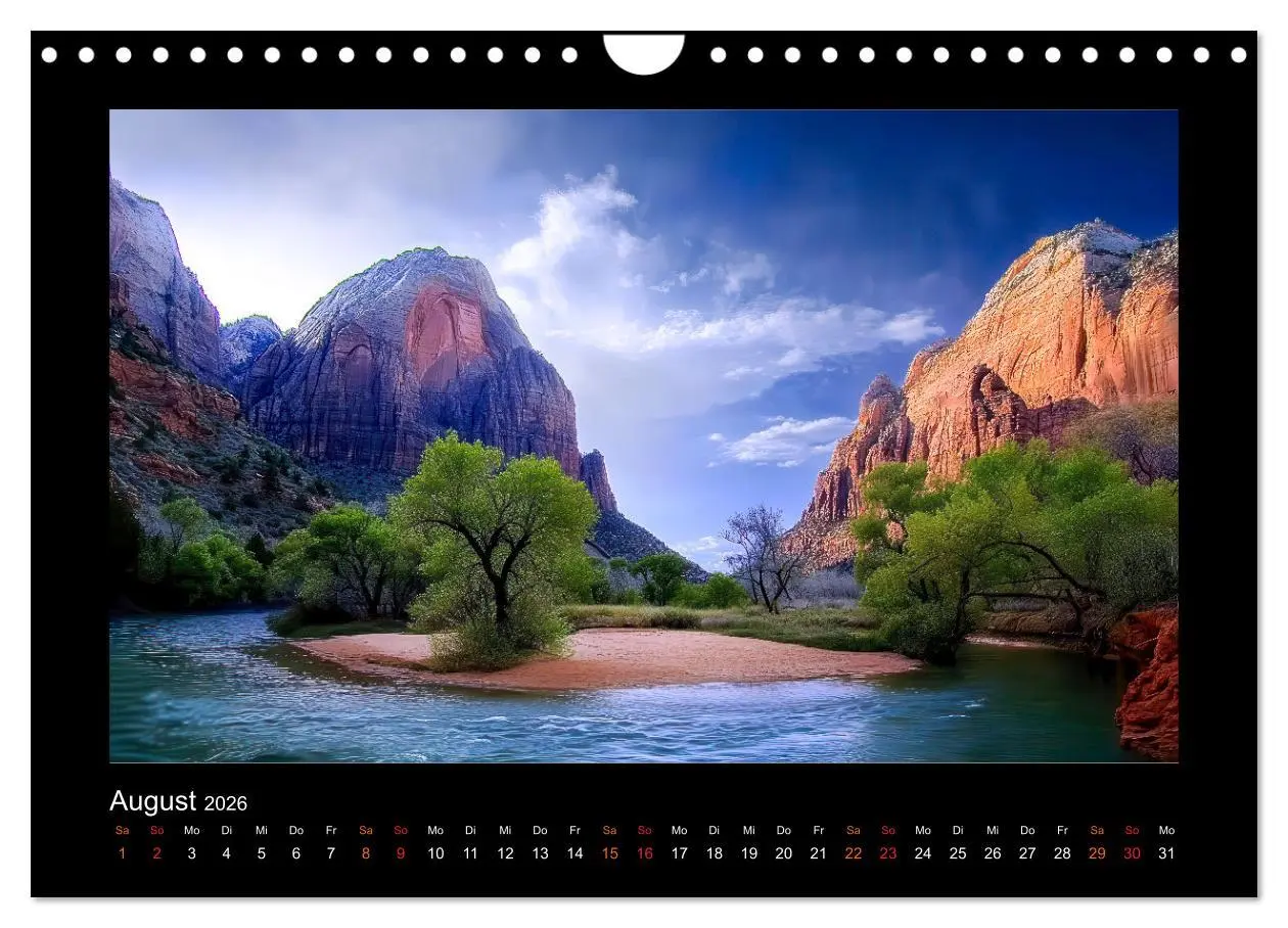 Bild: 9783457249710 | Nationalparks der USA - wilde Schönheiten (Wandkalender 2026 DIN A4...