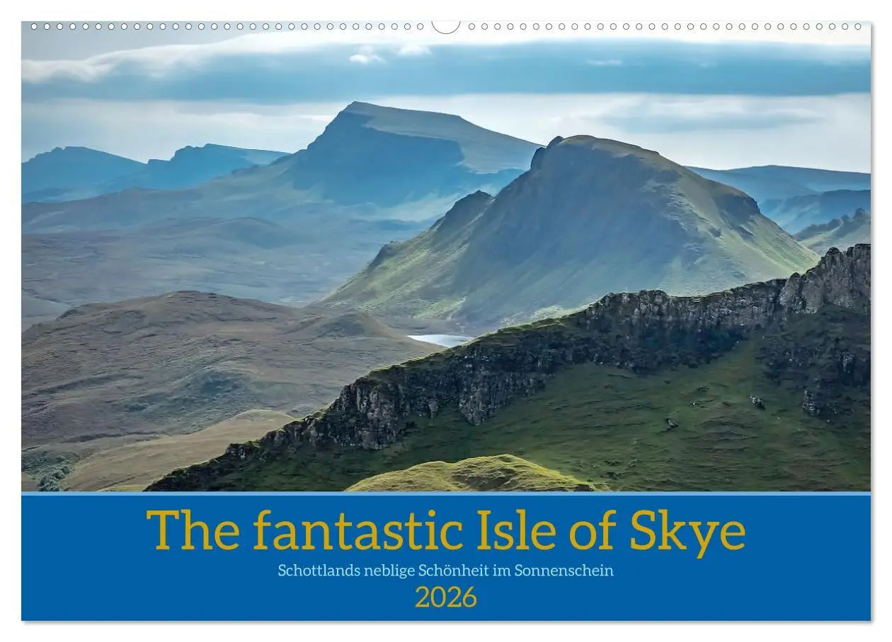 Cover: 9783457489710 | The fantastic Isle of Skye (Wandkalender 2026 DIN A2 quer),...