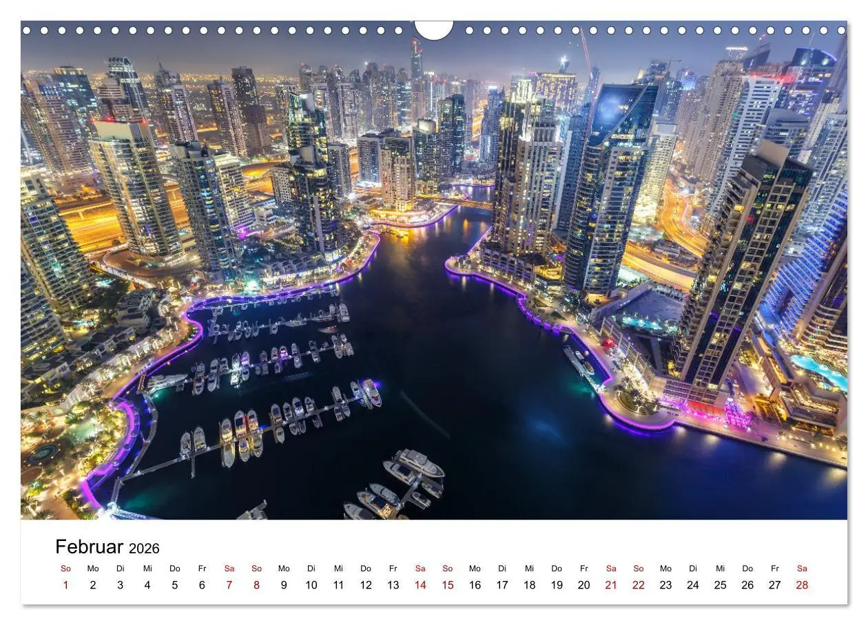 Bild: 9783457629710 | Weltstadt Dubai (Wandkalender 2026 DIN A3 quer), CALVENDO...