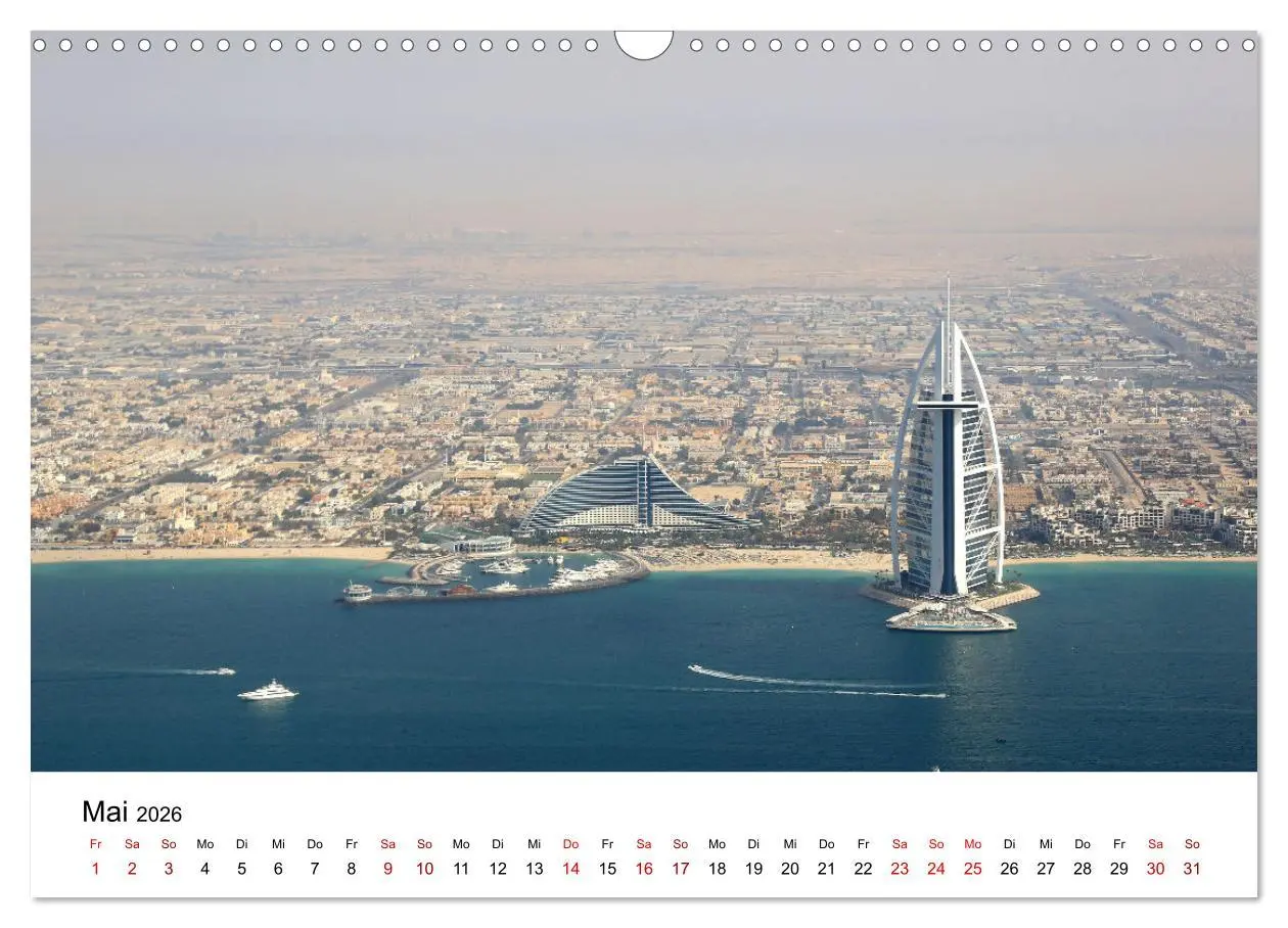 Bild: 9783457629710 | Weltstadt Dubai (Wandkalender 2026 DIN A3 quer), CALVENDO...