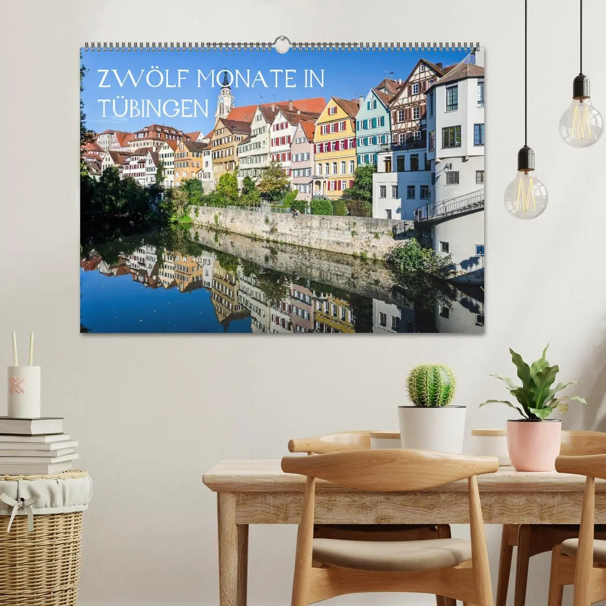 Bild: 9783516029710 | Zwölf Monate in Tübingen (Wandkalender 2026 DIN A2 quer), CALVENDO...