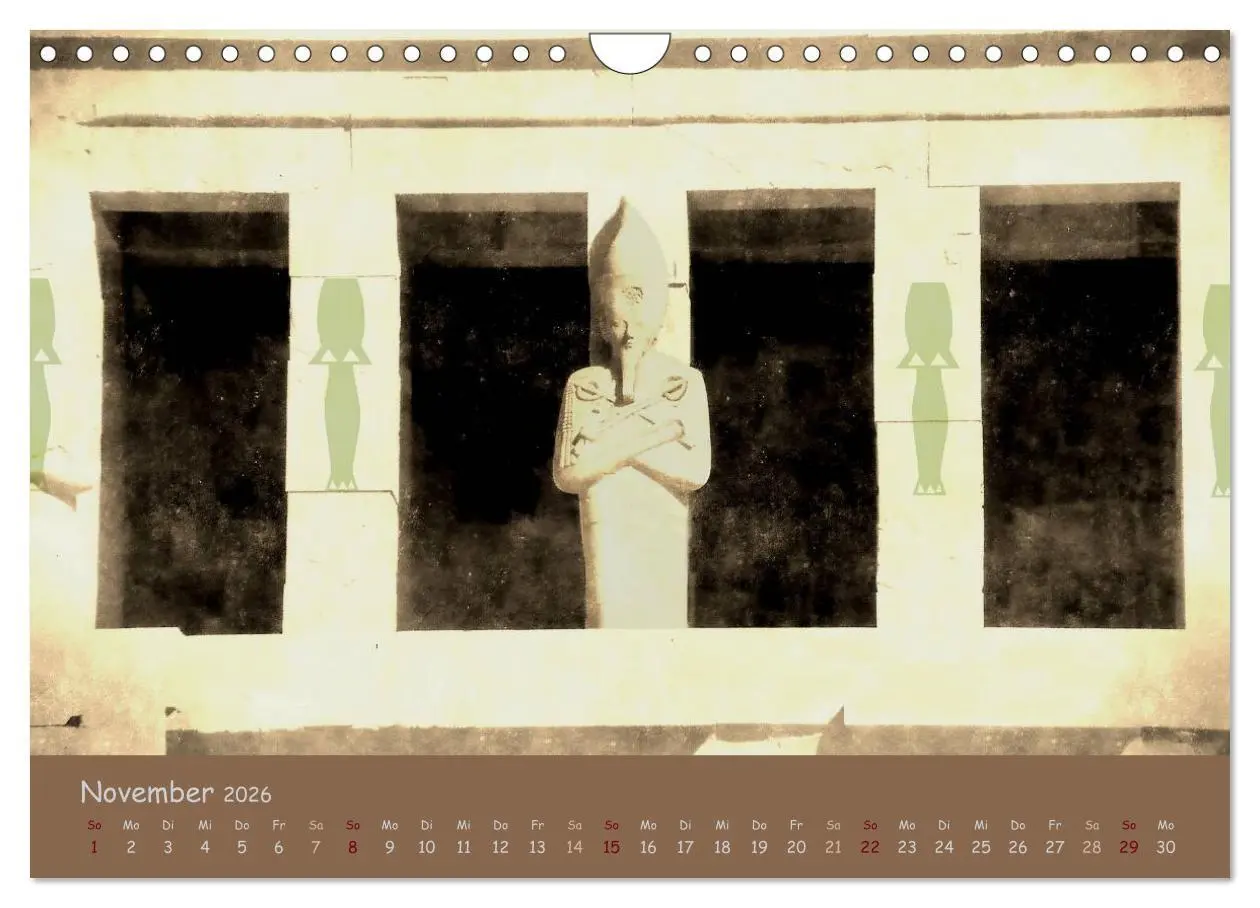 Bild: 9783516199710 | Ägypten Nostalgie &amp; Antike 2026 (Wandkalender 2026 DIN A4 quer),...