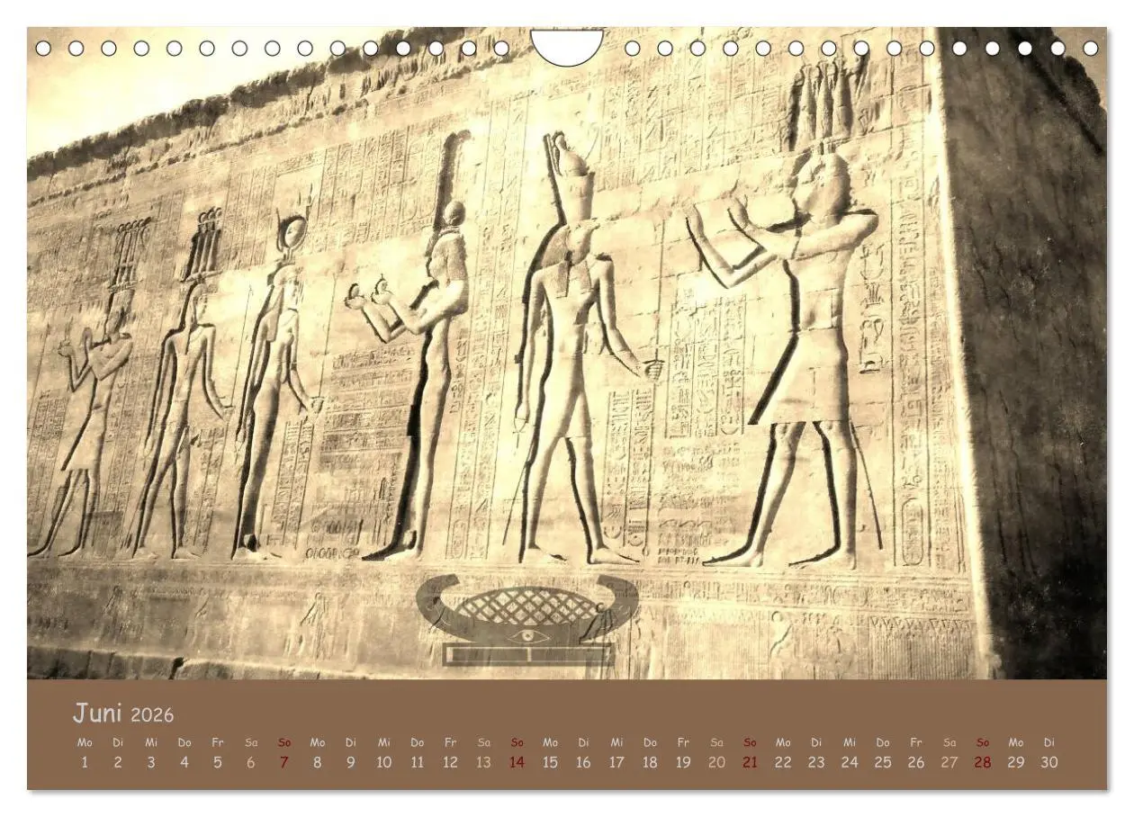 Bild: 9783516199710 | Ägypten Nostalgie &amp; Antike 2026 (Wandkalender 2026 DIN A4 quer),...