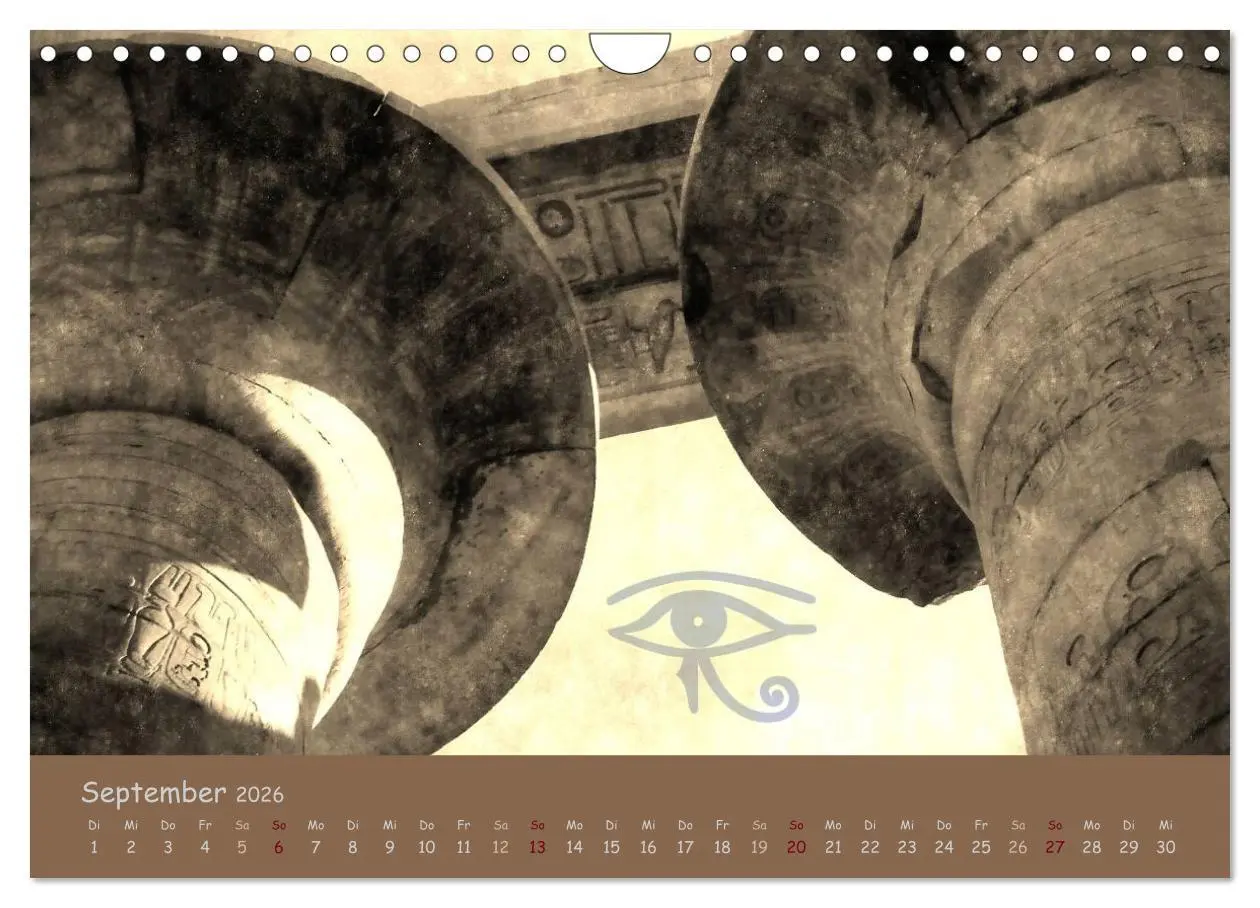 Bild: 9783516199710 | Ägypten Nostalgie &amp; Antike 2026 (Wandkalender 2026 DIN A4 quer),...