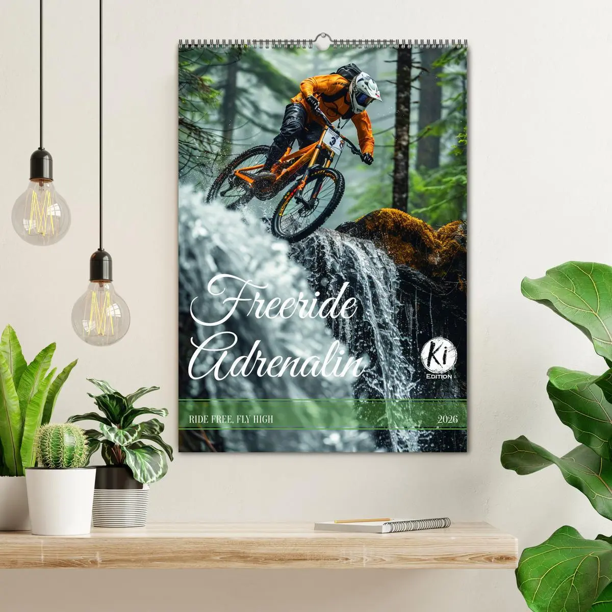 Bild: 9783516269710 | Freeride Adrenalin (Wandkalender 2026 DIN A2 hoch), CALVENDO...