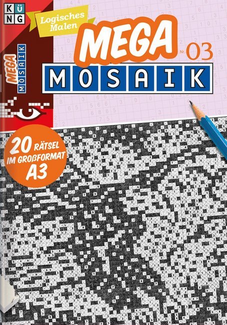 Cover: 9783906949710 | Mega-Mosaik. Bd.3 | Conceptis Puzzles | Loseblatt | Loseblattausgabe