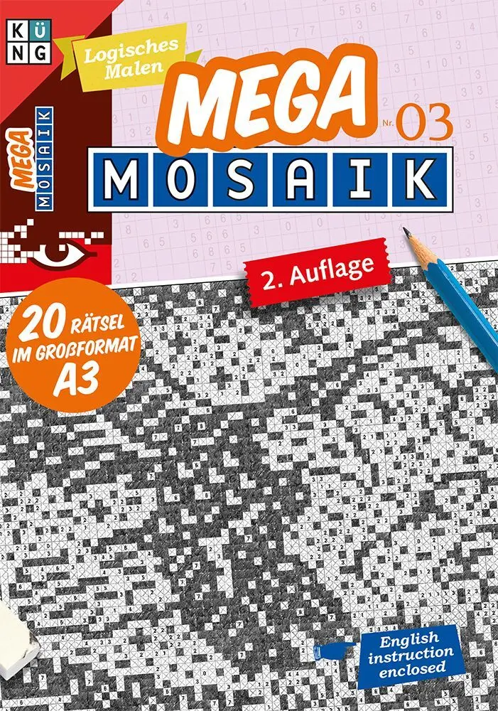 Cover: 9783906949710 | Mega-Mosaik. Bd.3 | Conceptis Puzzles | Loseblatt | Loseblattausgabe