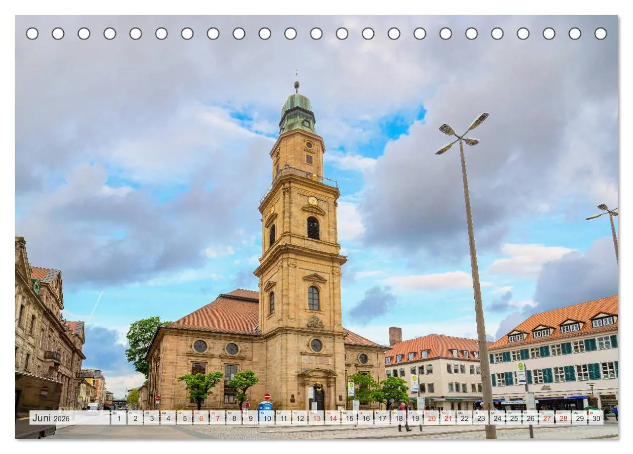 Bild: 9783457789810 | Erlangen Impressionen (Tischkalender 2026 DIN A5 quer), CALVENDO...