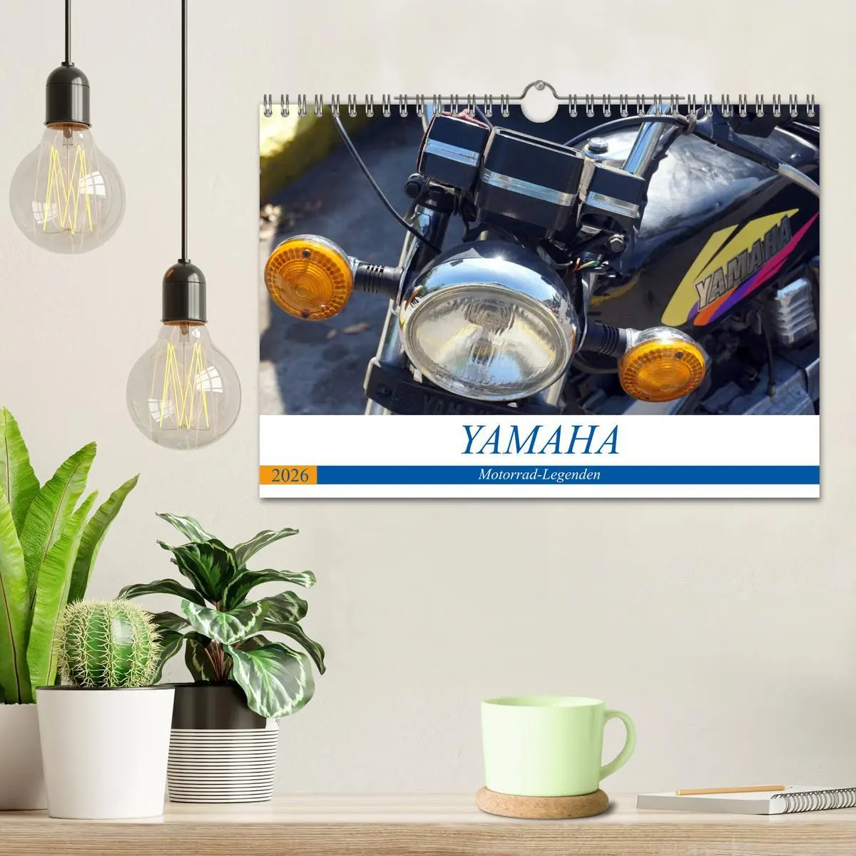 Bild: 9783457859810 | YAMAHA - Motorrad-Legenden (Wandkalender 2026 DIN A4 quer),...