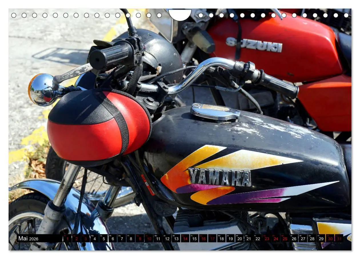 Bild: 9783457859810 | YAMAHA - Motorrad-Legenden (Wandkalender 2026 DIN A4 quer),...