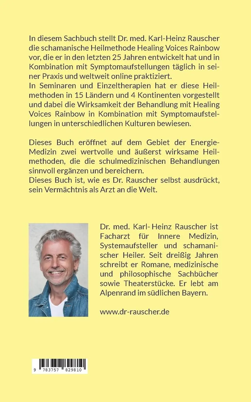 Rückseite: 9783757829810 | Healing Voices Rainbow | Karl-Heinz Rauscher | Taschenbuch | Paperback