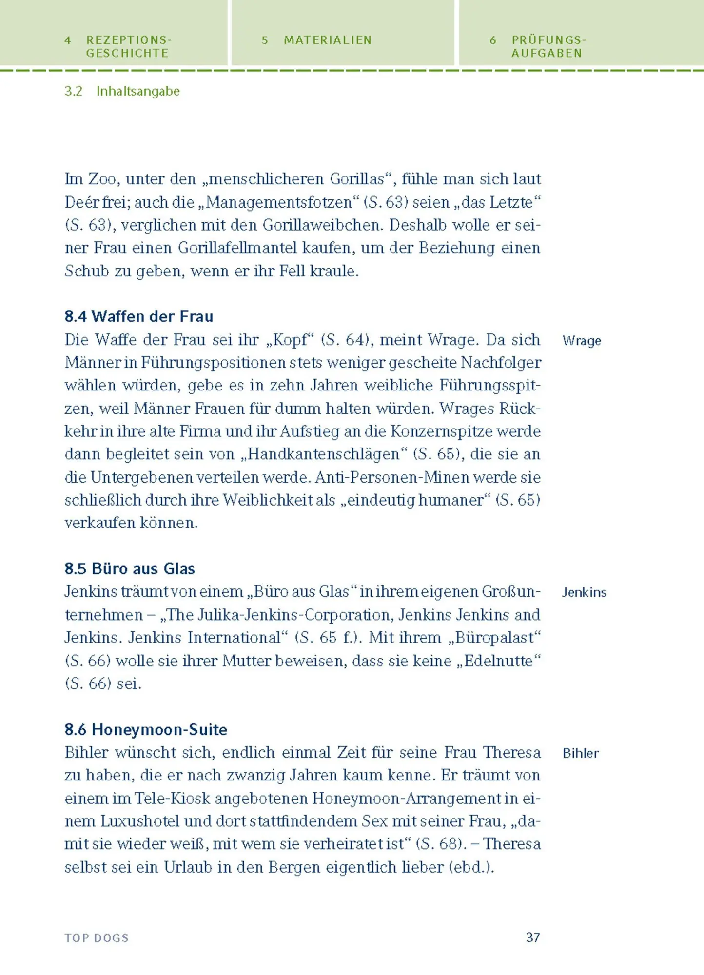 Bild: 9783804419810 | Top Dogs | Urs Widmer | Taschenbuch | Königs Erläuterungen/Materialien