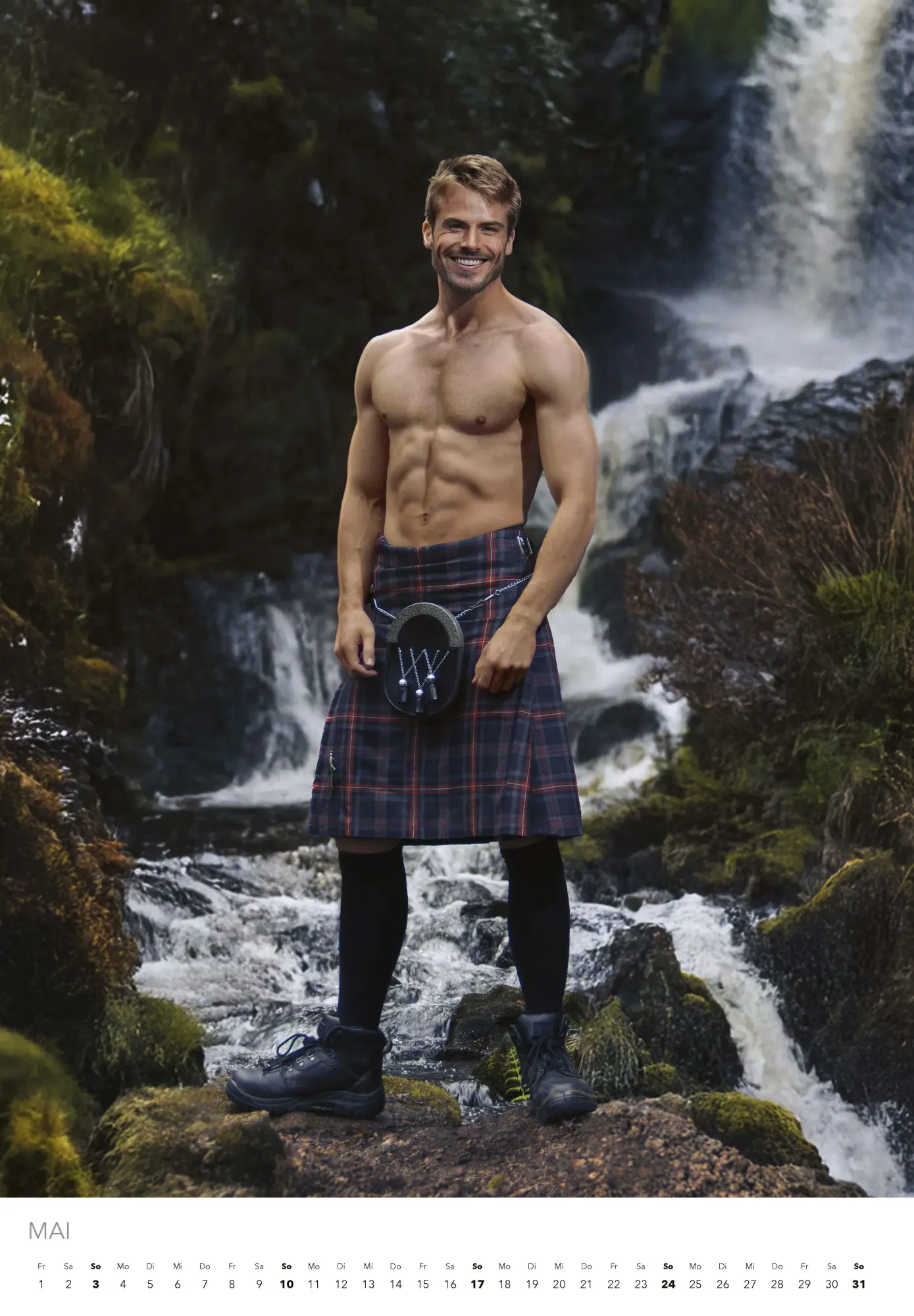 Bild: 9783966649810 | Men in Kilts Kalender 2026 | Schottlands stärkste Kerle. | Kalender