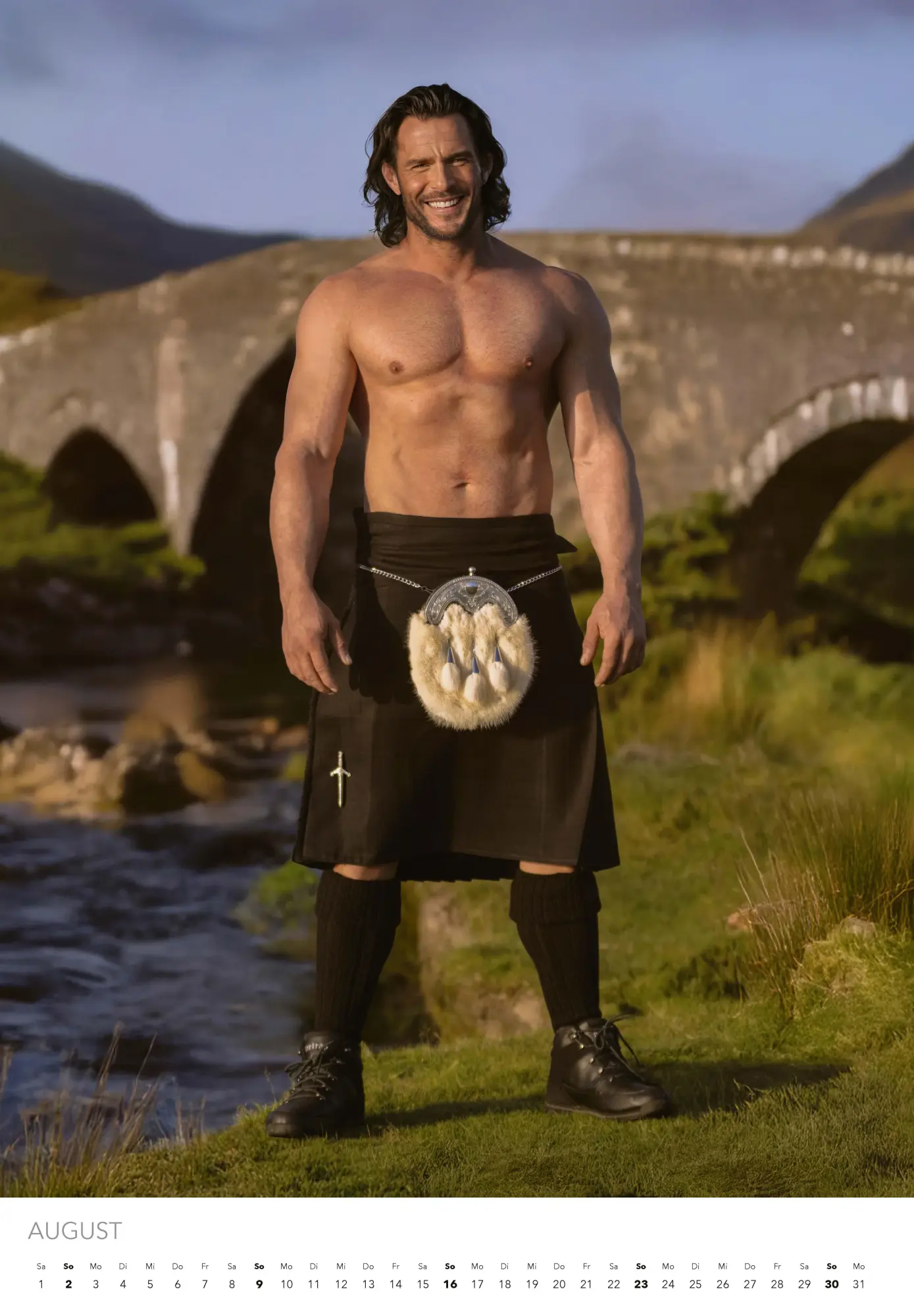 Bild: 9783966649810 | Men in Kilts Kalender 2026 | Schottlands stärkste Kerle. | Kalender
