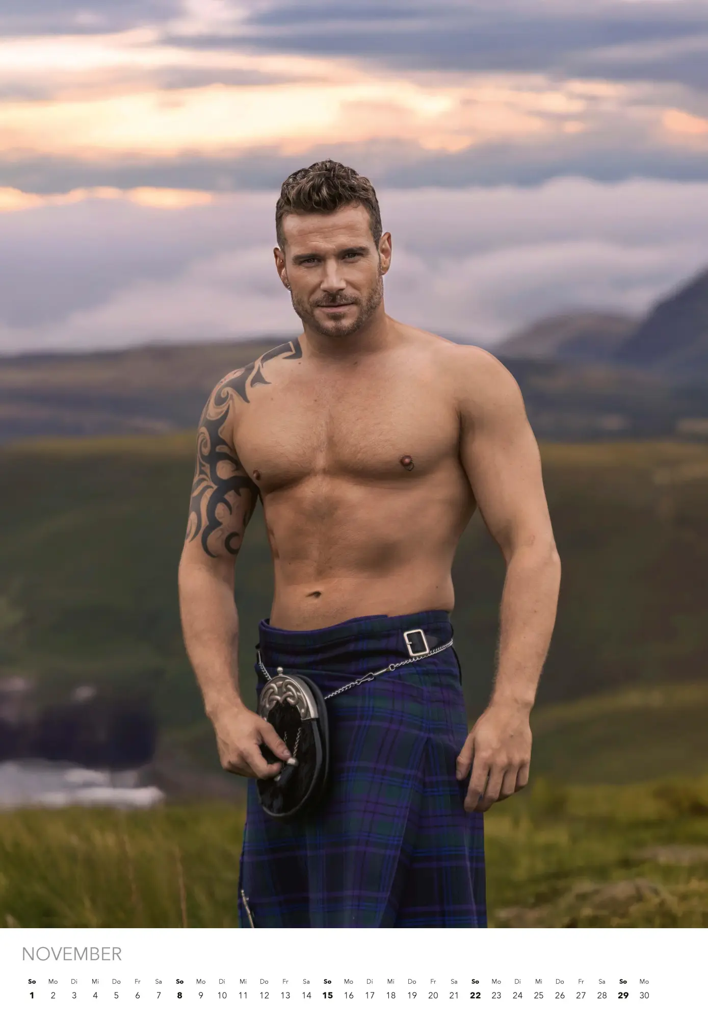 Bild: 9783966649810 | Men in Kilts Kalender 2026 | Schottlands stärkste Kerle. | Kalender