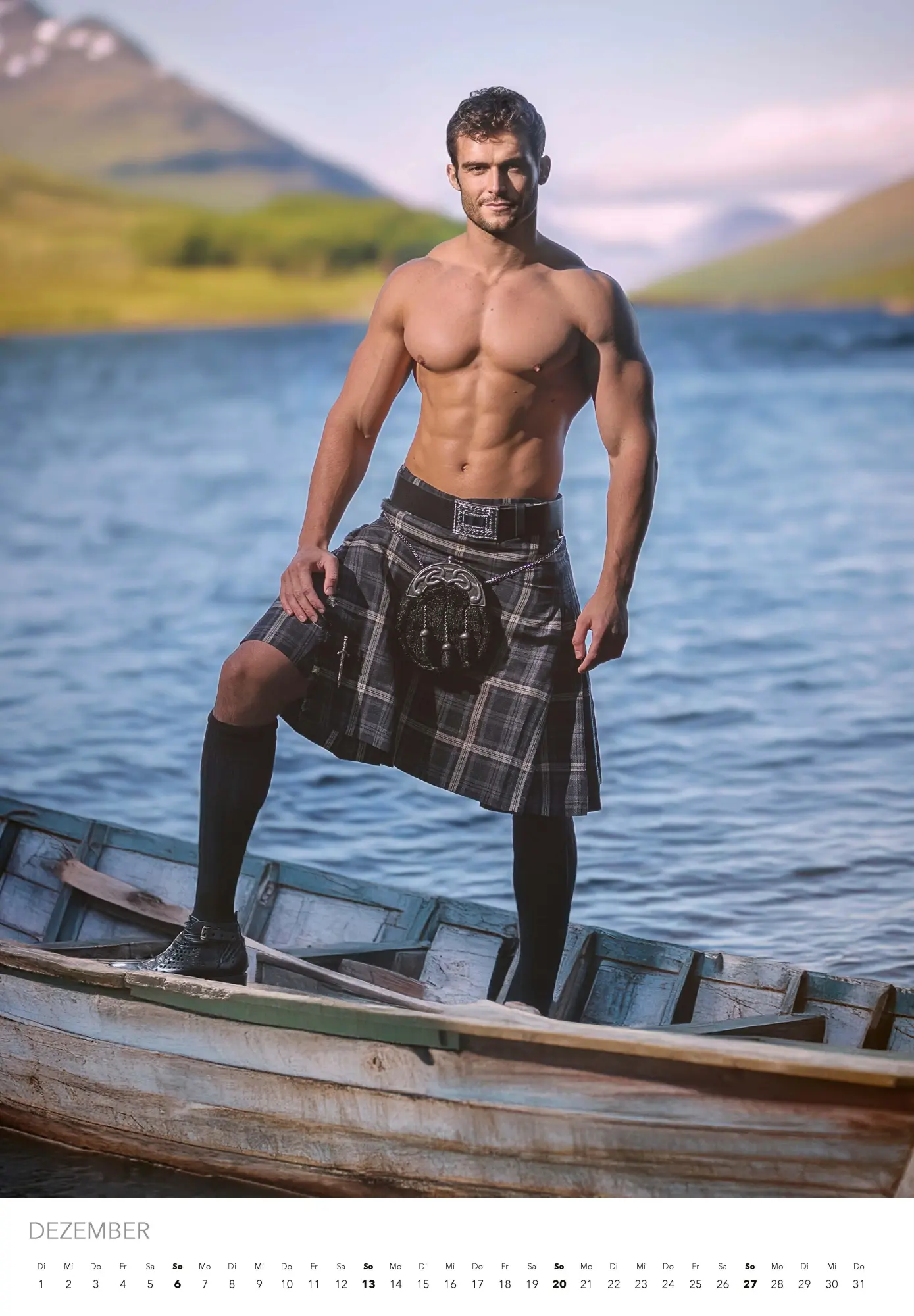 Bild: 9783966649810 | Men in Kilts Kalender 2026 | Schottlands stärkste Kerle. | Kalender