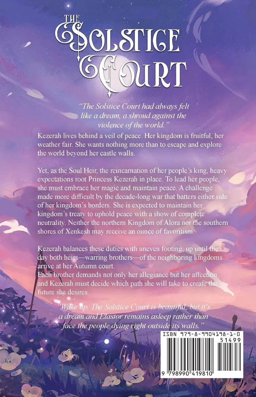 Rückseite: 9798990419810 | The Solstice Court | Jade Juniper | Taschenbuch | Englisch | 2024
