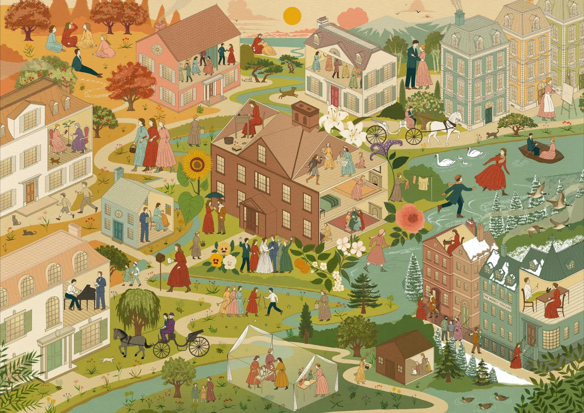 Bild: 9781399639910 | The World of Little Women: A 1000-Piece Jigsaw Puzzle | Spiel | 2026