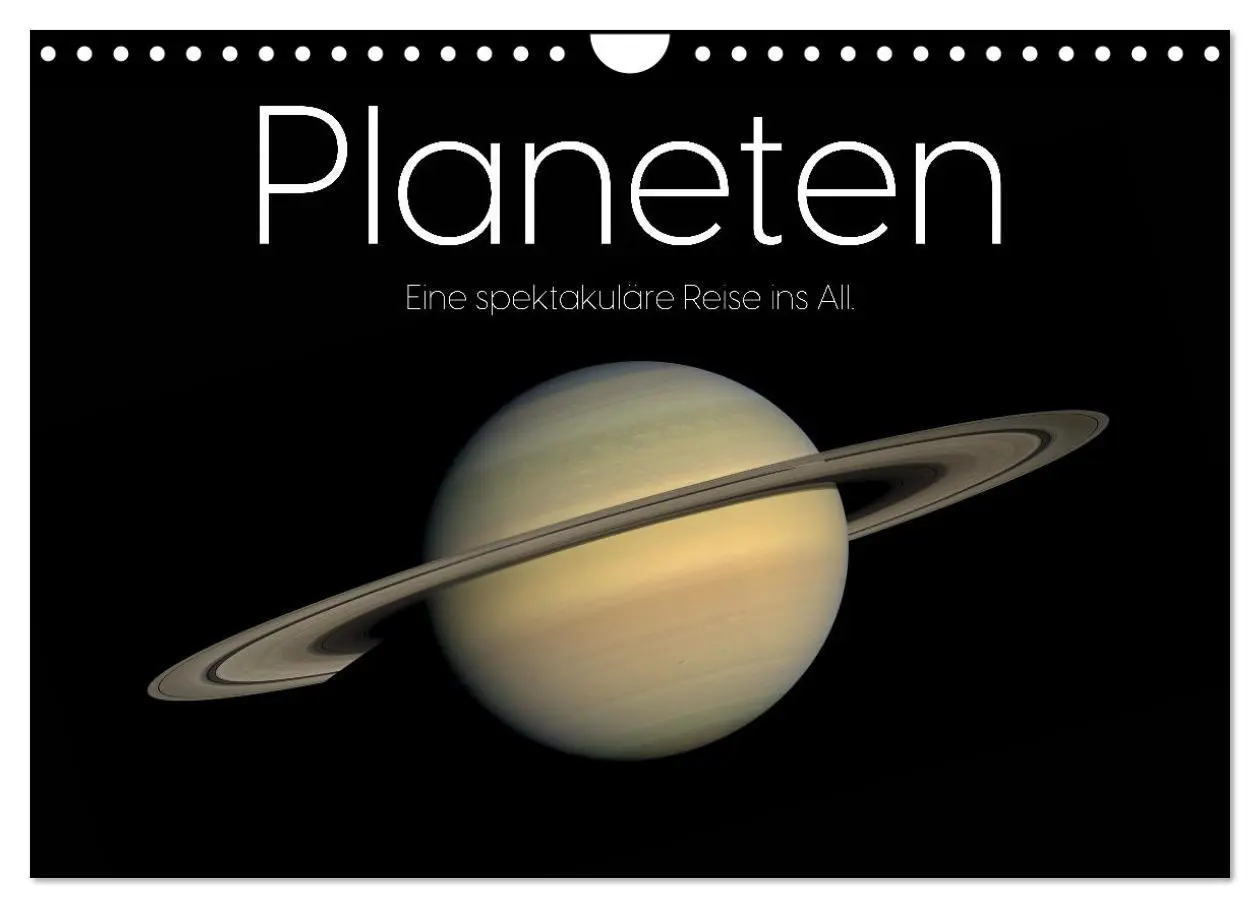 Cover: 9783457539910 | Planeten - Eine spektakuläre Reise ins All. (Wandkalender 2026 DIN...