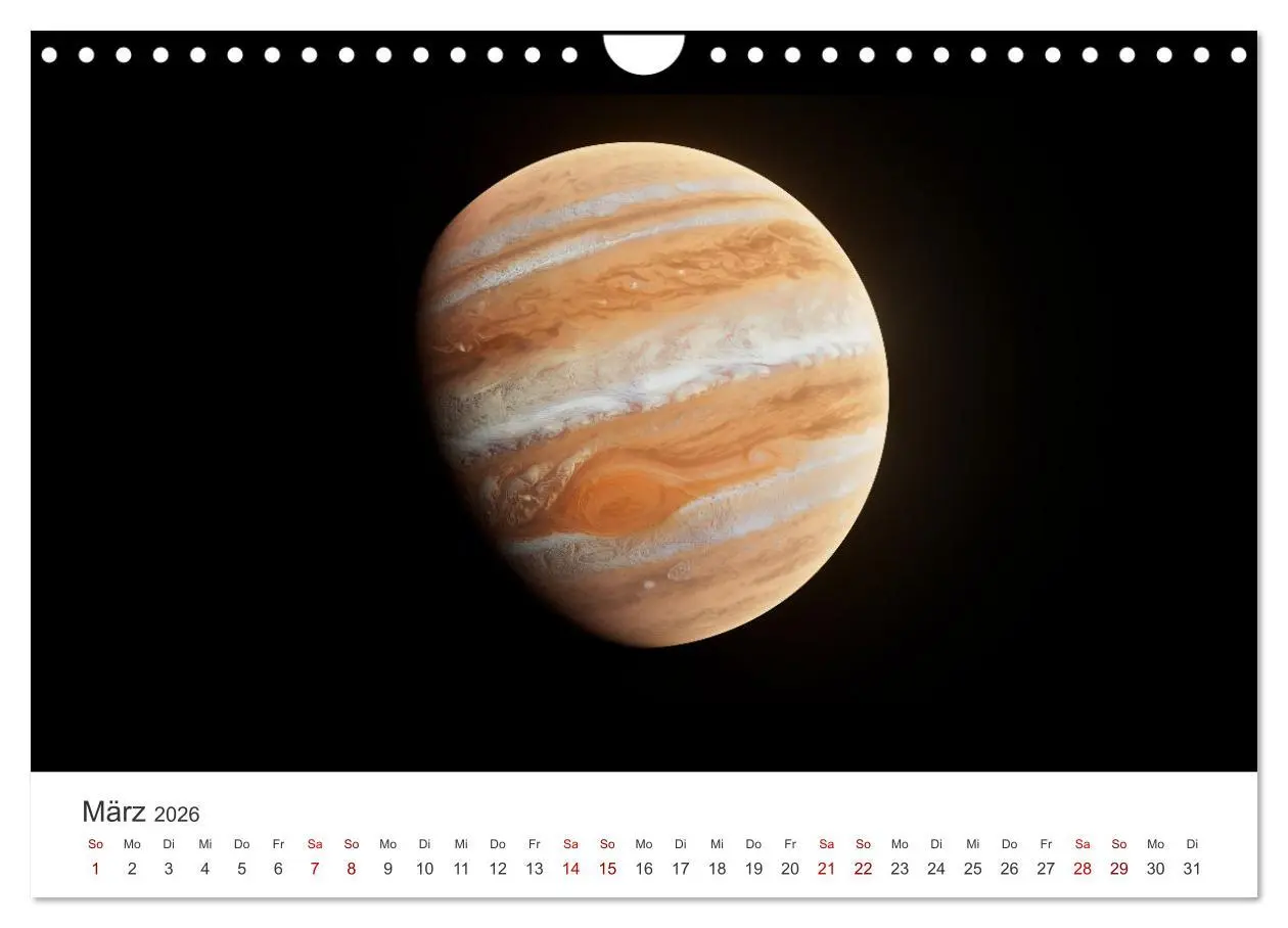 Bild: 9783457539910 | Planeten - Eine spektakuläre Reise ins All. (Wandkalender 2026 DIN...
