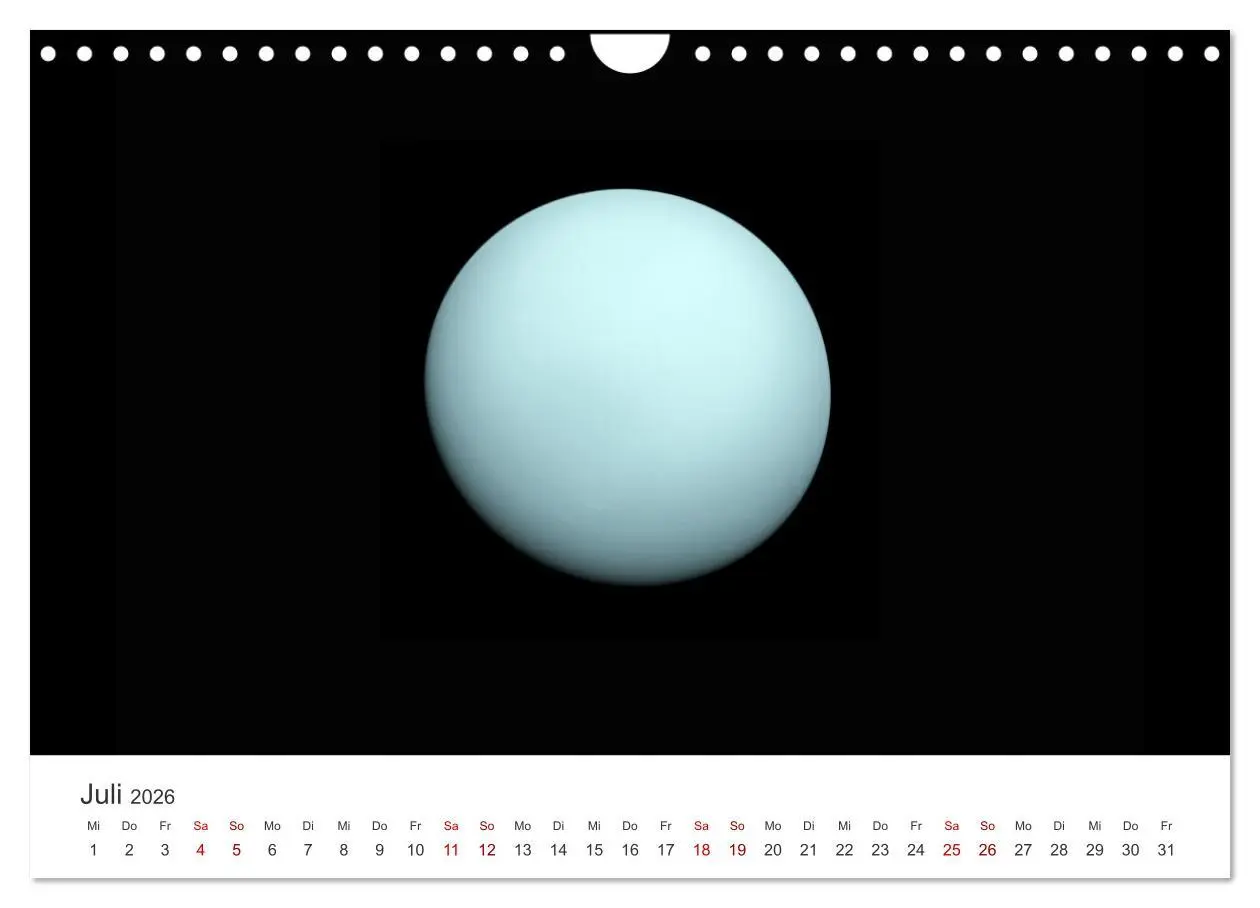 Bild: 9783457539910 | Planeten - Eine spektakuläre Reise ins All. (Wandkalender 2026 DIN...