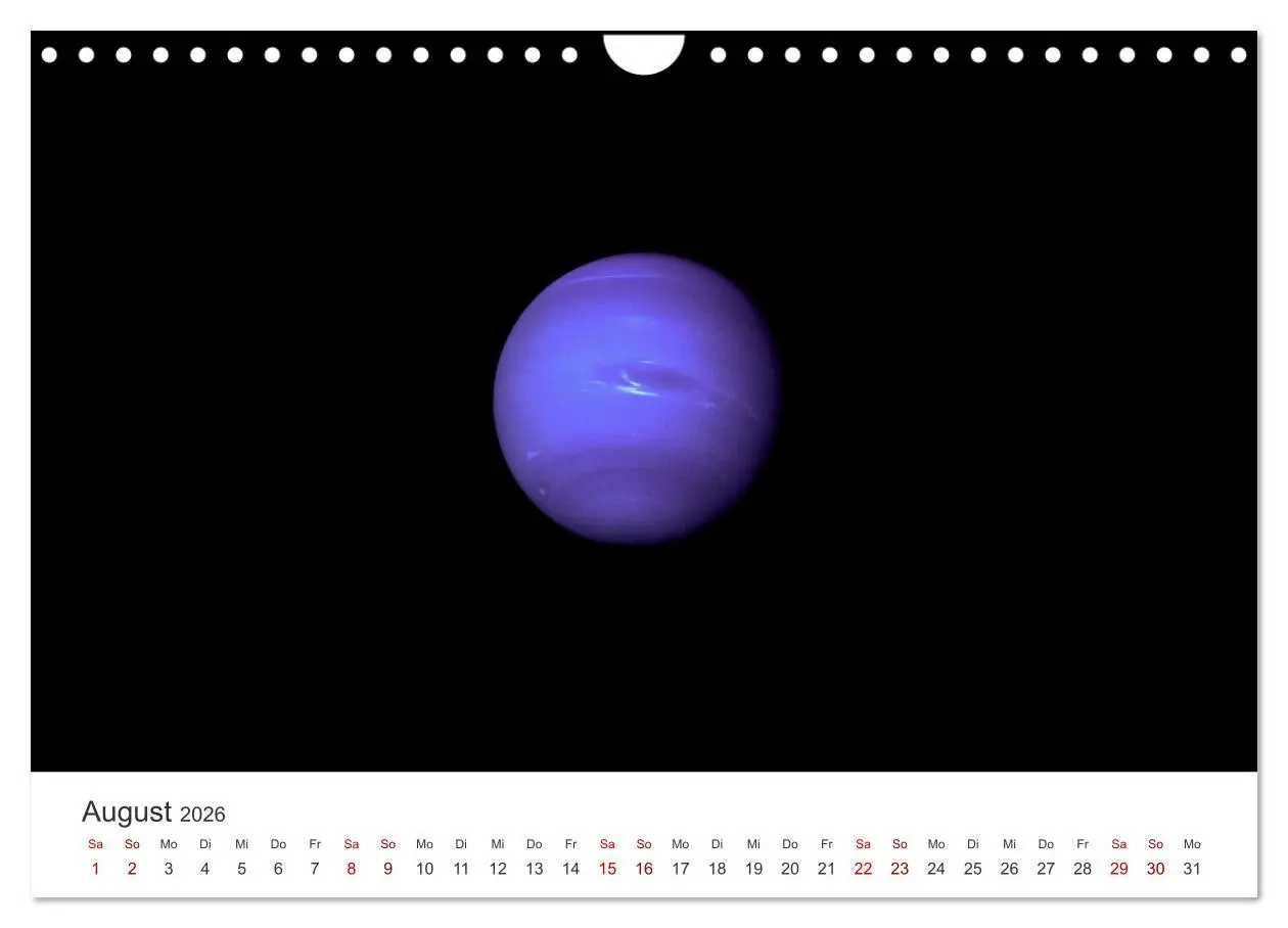 Bild: 9783457539910 | Planeten - Eine spektakuläre Reise ins All. (Wandkalender 2026 DIN...