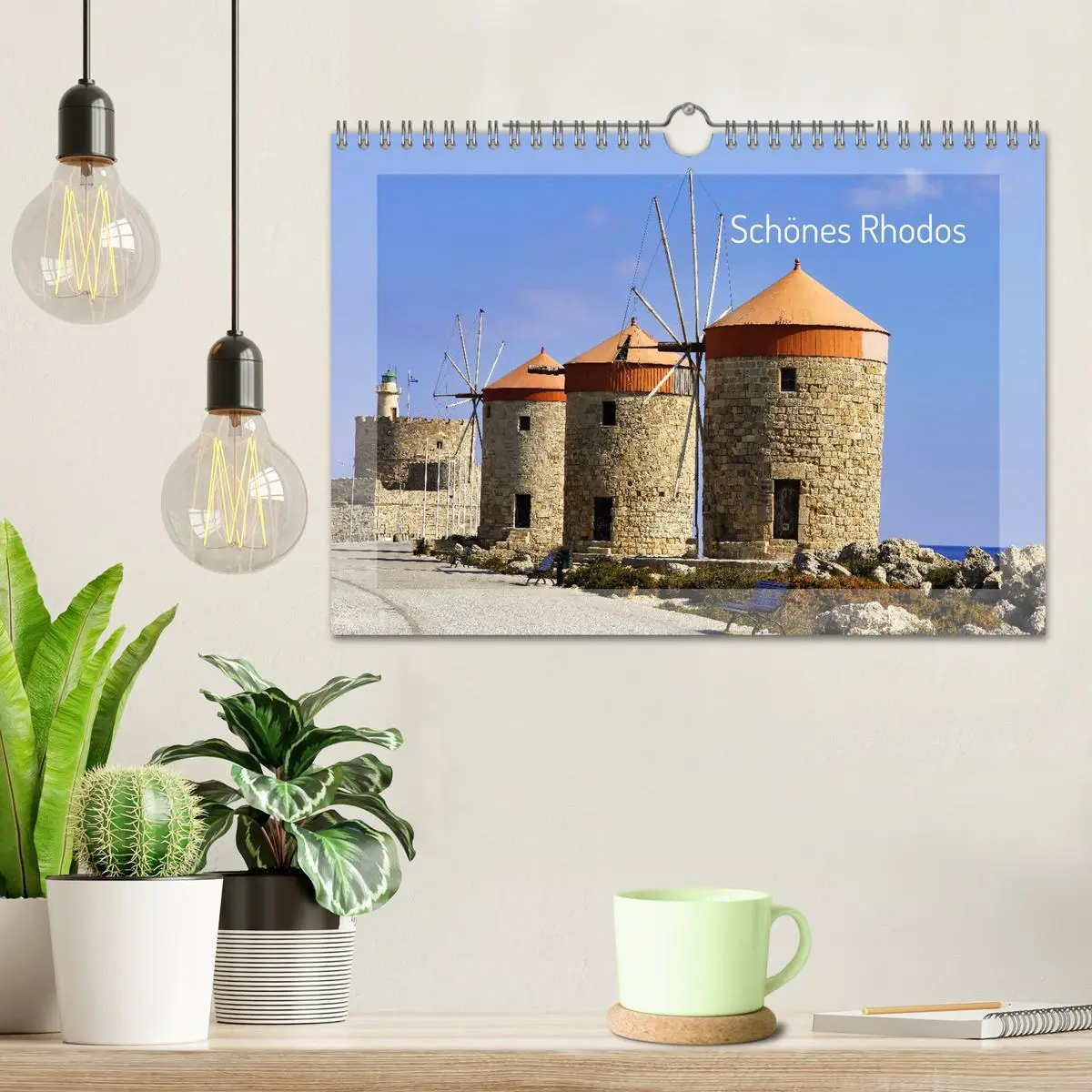 Bild: 9783457609910 | Schönes Rhodos (Wandkalender 2026 DIN A4 quer), CALVENDO...
