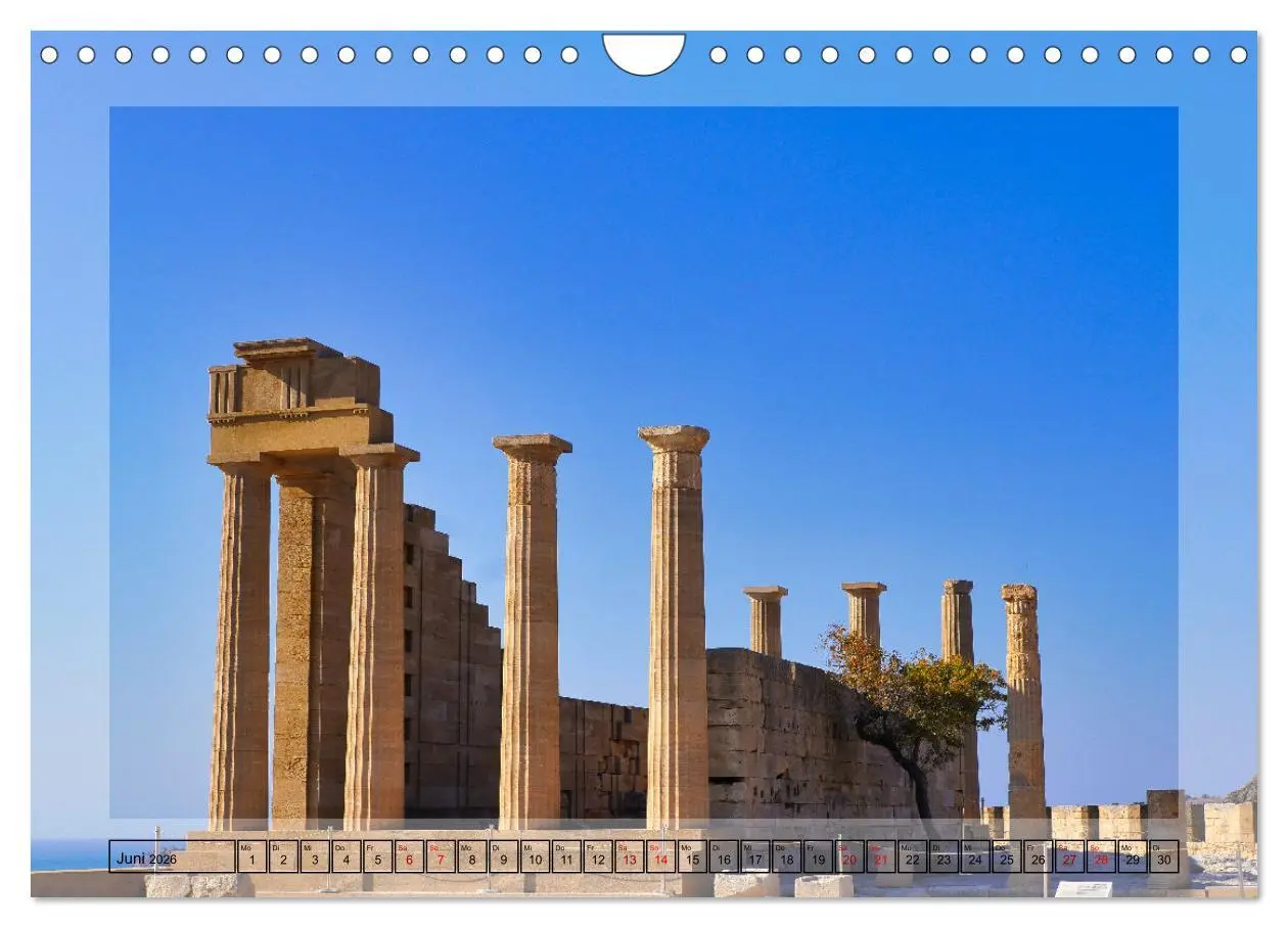 Bild: 9783457609910 | Schönes Rhodos (Wandkalender 2026 DIN A4 quer), CALVENDO...