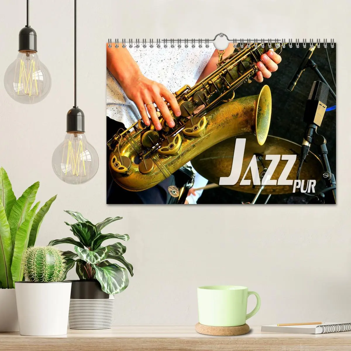 Bild: 9783457779910 | Jazz pur (Wandkalender 2026 DIN A4 quer), CALVENDO Monatskalender