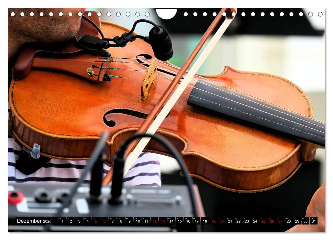 Bild: 9783457779910 | Jazz pur (Wandkalender 2026 DIN A4 quer), CALVENDO Monatskalender