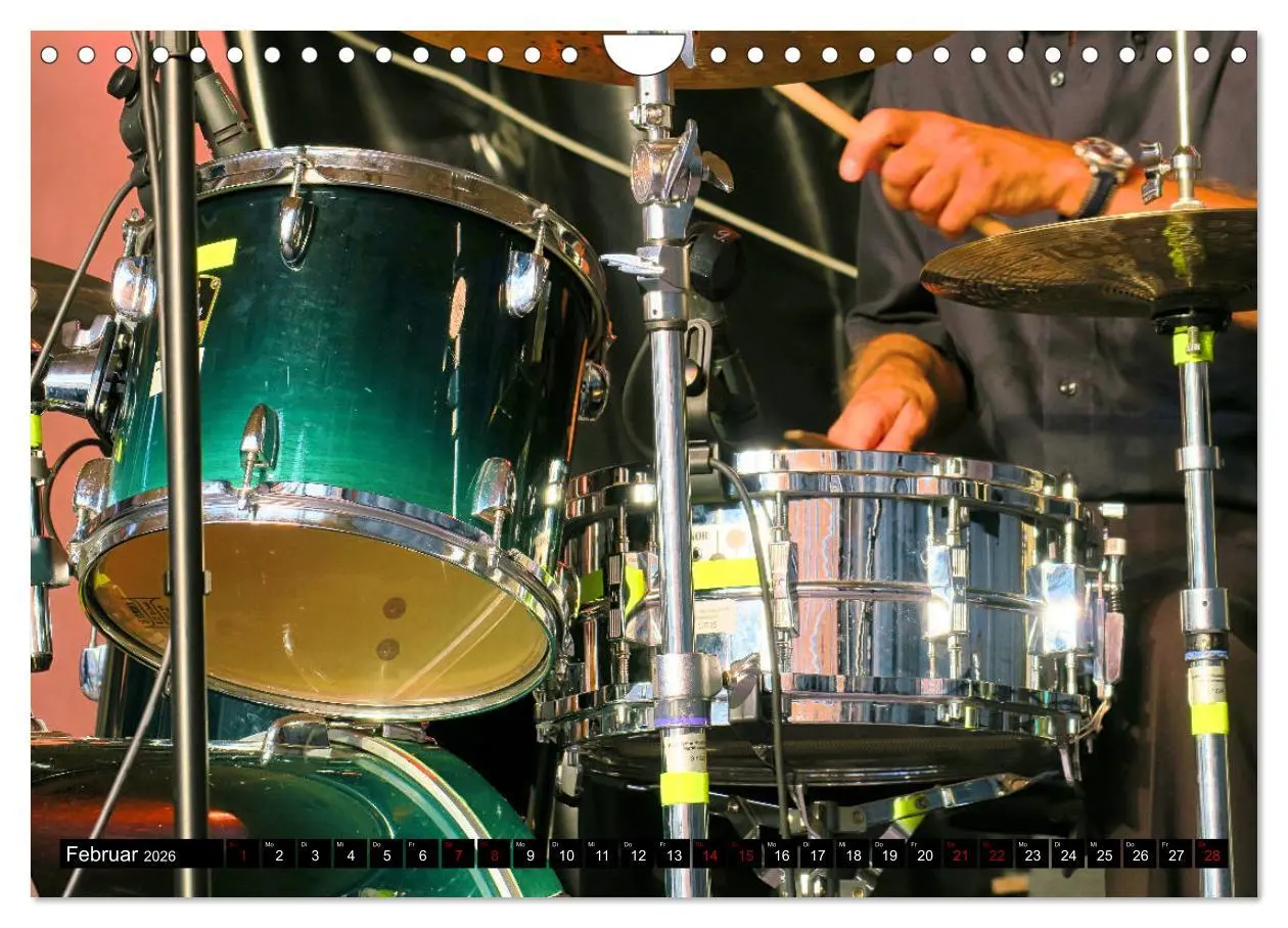 Bild: 9783457779910 | Jazz pur (Wandkalender 2026 DIN A4 quer), CALVENDO Monatskalender