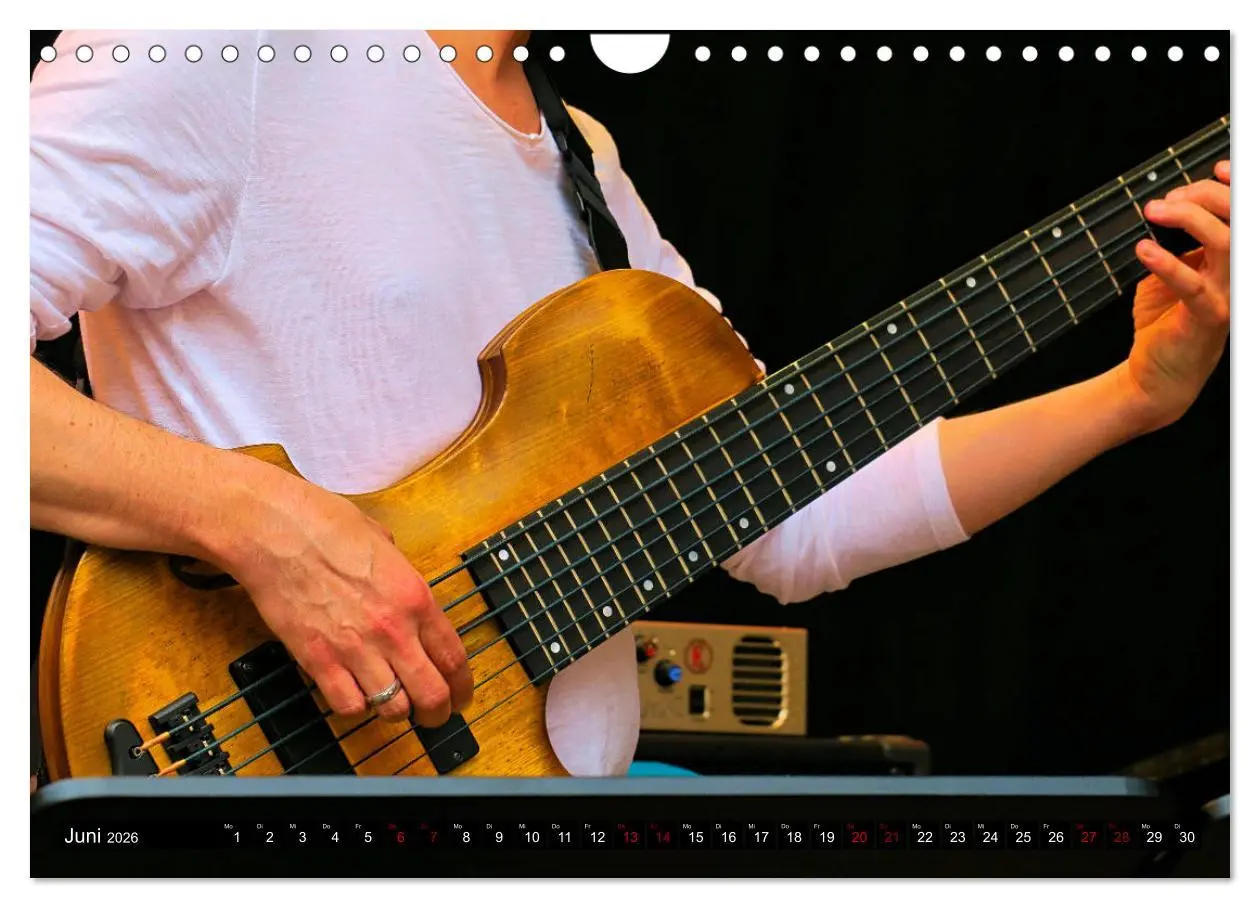 Bild: 9783457779910 | Jazz pur (Wandkalender 2026 DIN A4 quer), CALVENDO Monatskalender