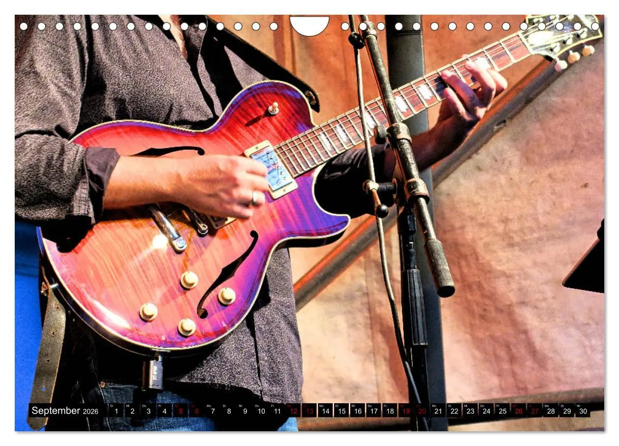 Bild: 9783457779910 | Jazz pur (Wandkalender 2026 DIN A4 quer), CALVENDO Monatskalender