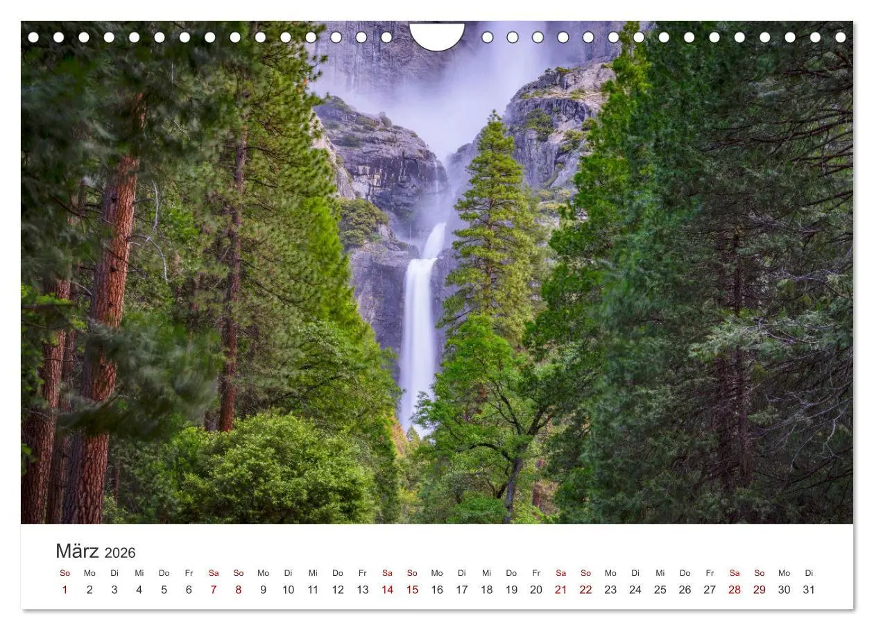 Bild: 9783457849910 | Yosemite - Nationalpark (Wandkalender 2026 DIN A4 quer), CALVENDO...