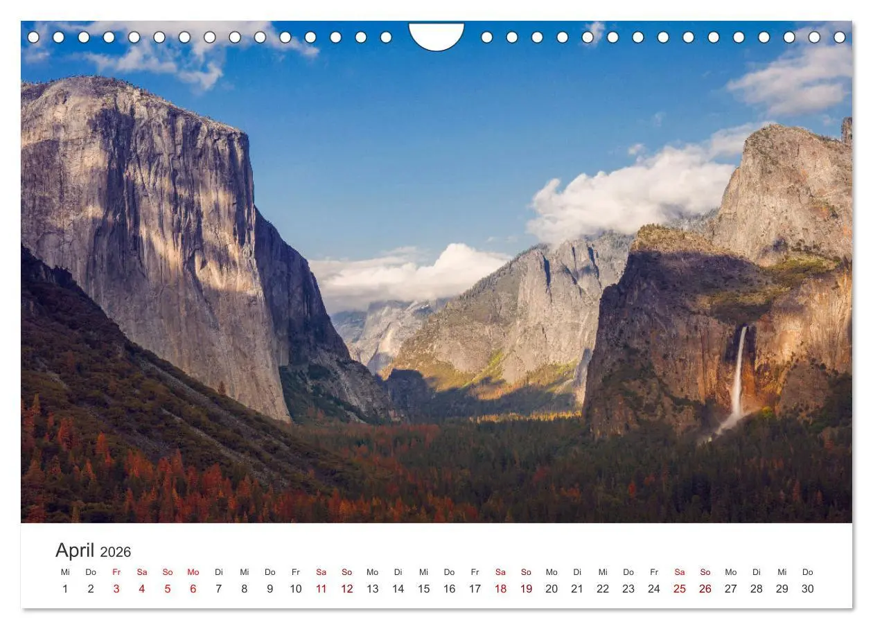 Bild: 9783457849910 | Yosemite - Nationalpark (Wandkalender 2026 DIN A4 quer), CALVENDO...