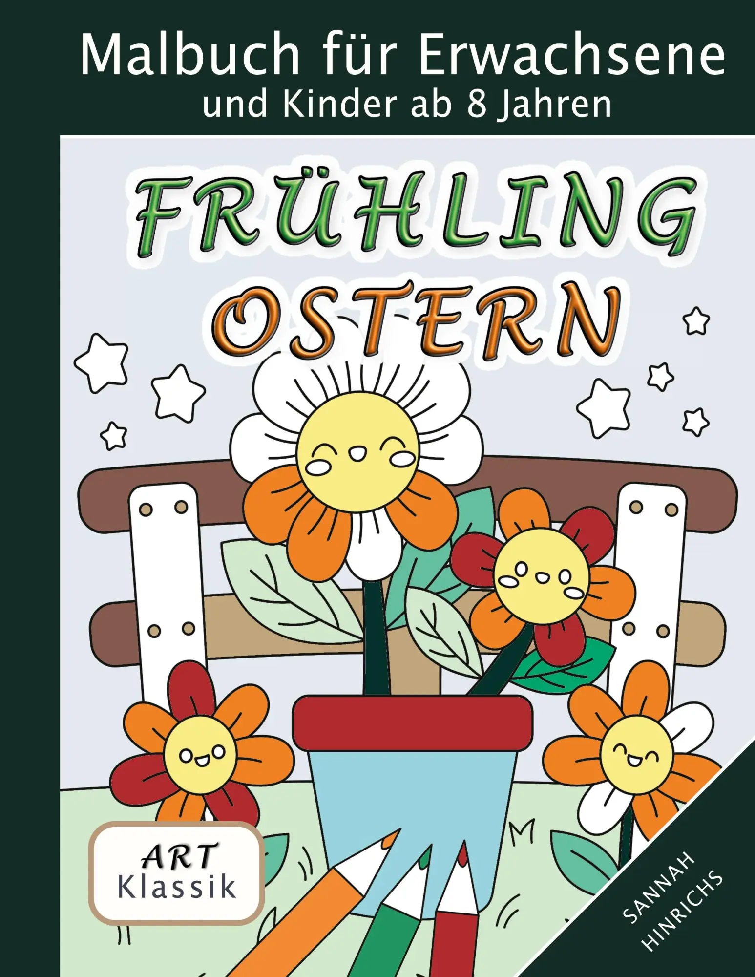 Cover: 9783695759910 | Klassik Art Malbuch für Erwachsene und Kinder ab 8 Jahren -...