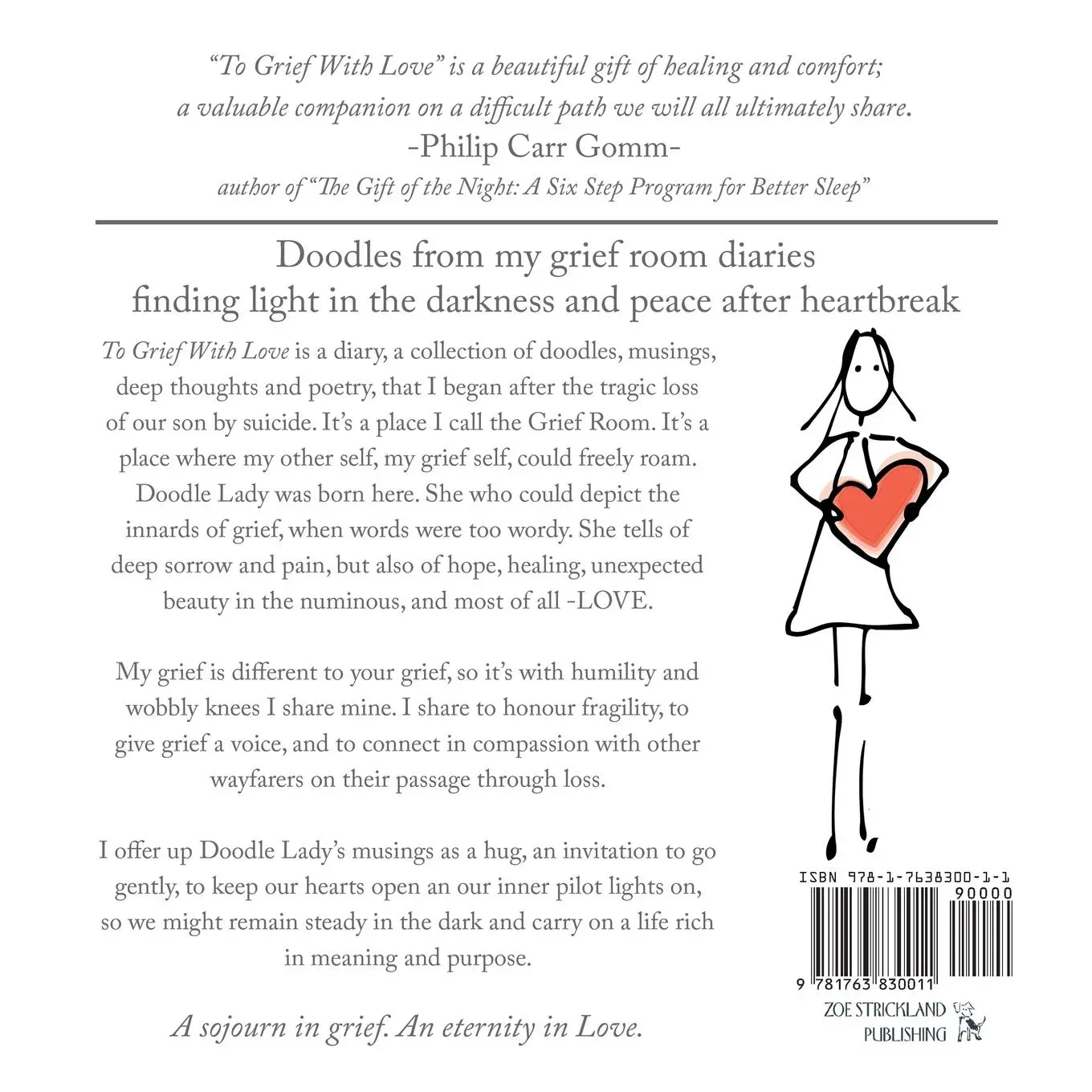 Rückseite: 9781763830011 | To Grief With Love | A lyrical and pictorial voyage through loss