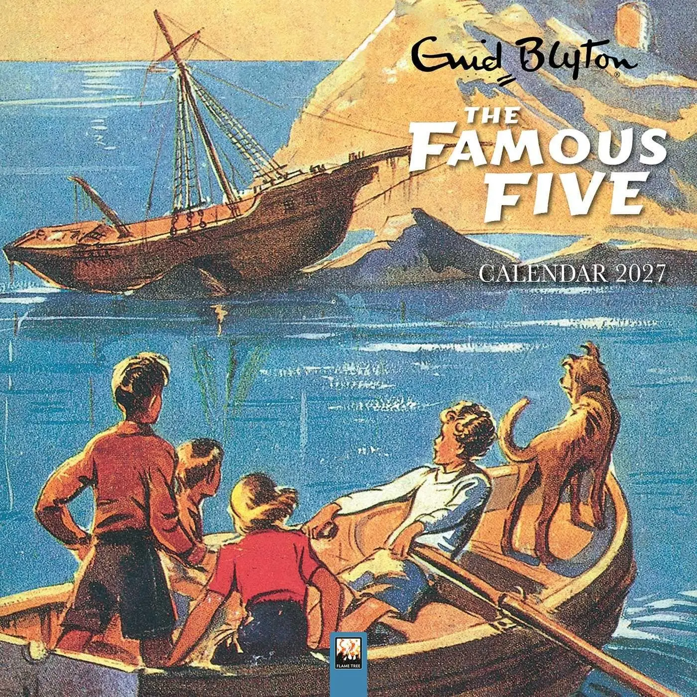 Cover: 9781806940011 | Enid Blyton: The Famous Five - Fünf Freunde 2027 - Original Flame...