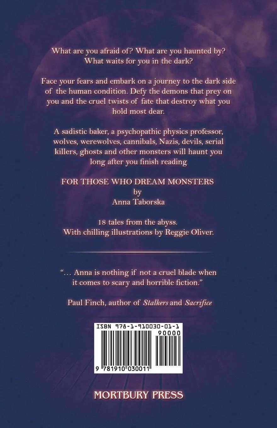 Rückseite: 9781910030011 | For Those Who Dream Monsters | Anna Taborska | Taschenbuch | Englisch