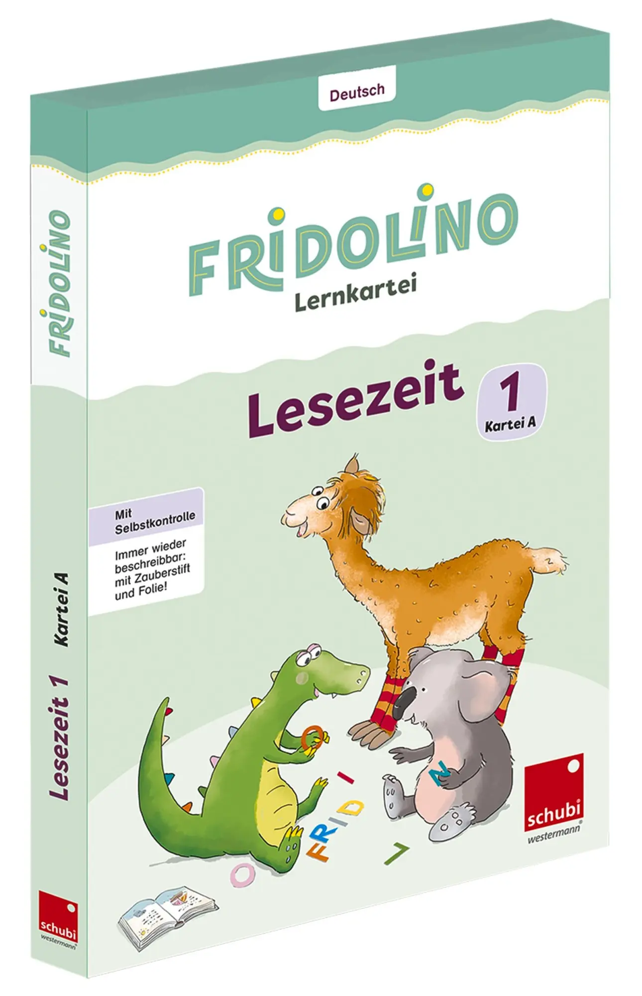 Cover: 9783072200011 | Fridolino-Lernkartei. Lesezeit 1. Schuljahr (Box A) | Deutsch | 2025