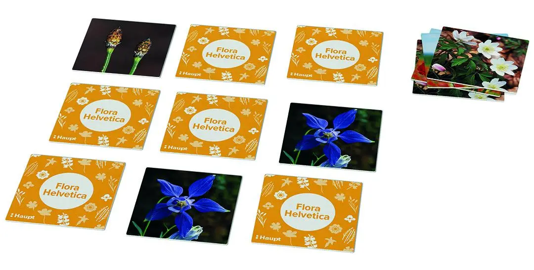Bild: 9783258800011 | Flora Helvetica - das Memo-Spiel | Haupt Verlag | Spiel | Deutsch