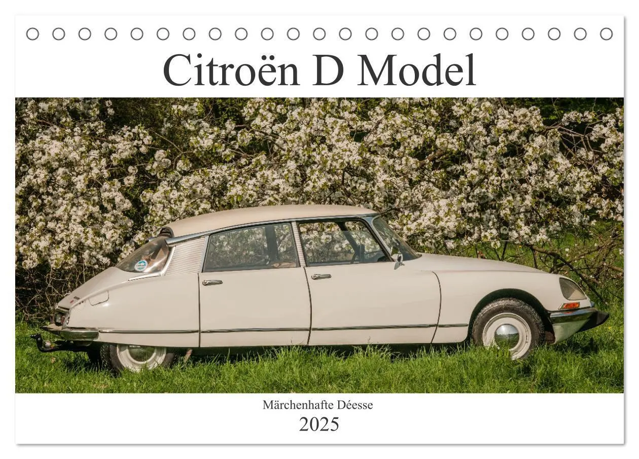 Cover: 9783435010011 | Citroën D Model - Märchenhafte Déesse (Tischkalender 2025 DIN A5...