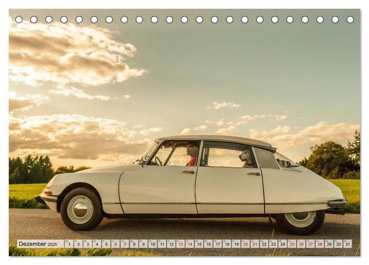 Bild: 9783435010011 | Citroën D Model - Märchenhafte Déesse (Tischkalender 2025 DIN A5...